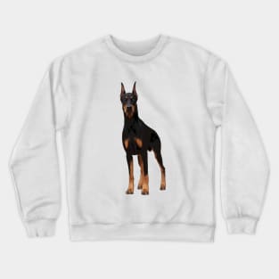 Doberman Pinscher Dog Elegance Crewneck Sweatshirt